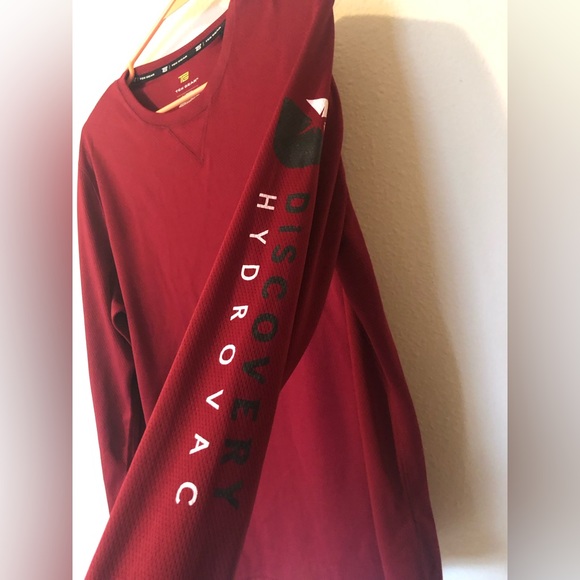 TEK GEAR LONG SLEEVE THERMAL SIZE LARGE RED - Picture 2 of 4